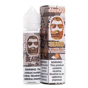 No. 00 Cappuccino Tobacco by Beard Vape Co 60mL (Freebase) with Packaging