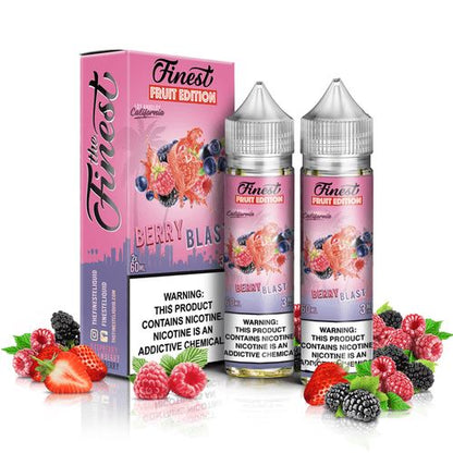 The Finest - Berry Blast E-Juice - 120ML (60mL 2-Pack) with Packaging