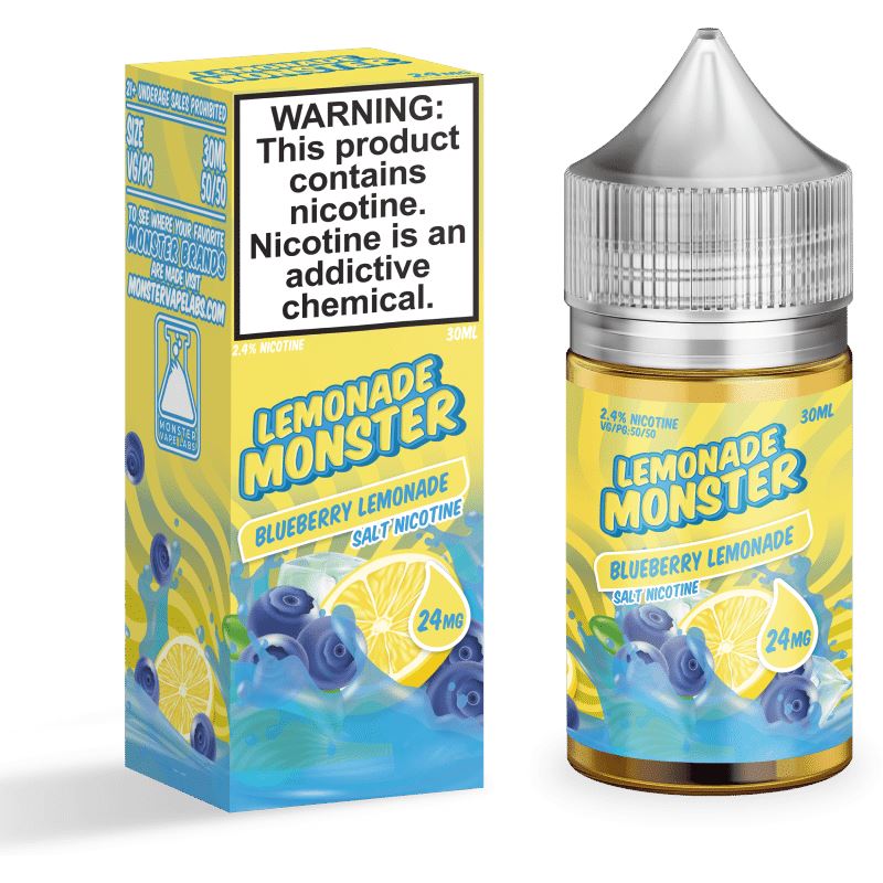 Blueberry Lemonade by Lemonade Monster Salts Series 30mL With Packaging