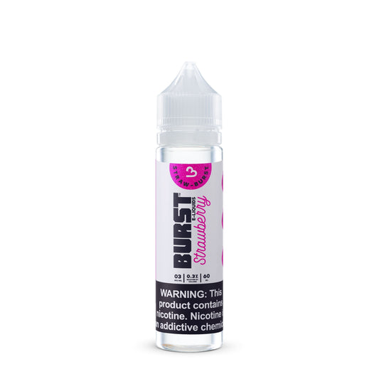 Strawberry by Burst 60mL (Freebase) Bottle