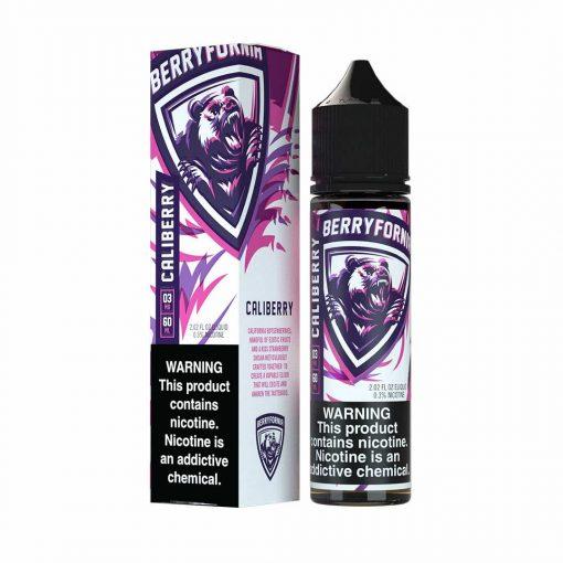 Mighty Vapors - Caliberry E-Juice, 60mL with Packaging