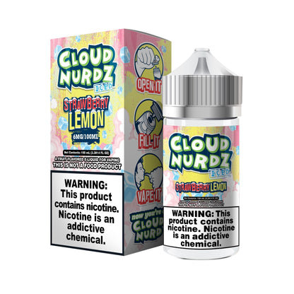 Strawberry Lemon Iced by Cloud Nurdz TFN 100mL with Packaging