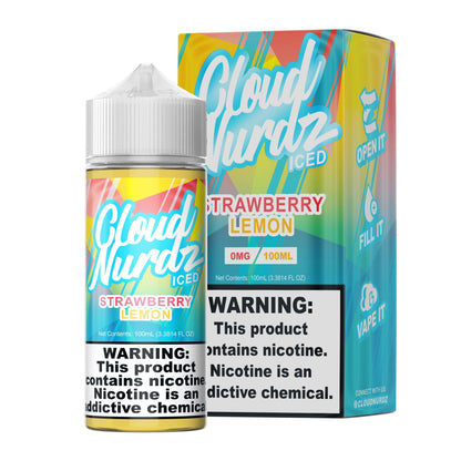 Strawberry Lemon Iced by Cloud Nurdz TFN 100mL with Packaging