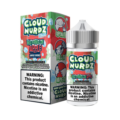 Watermelon Apple Iced by Cloud Nurdz TFN 100mL with Packaging