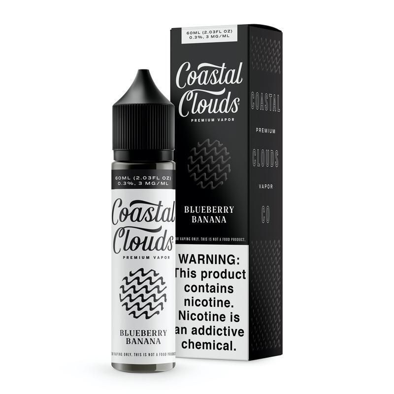 Blueberry Banana Muffin by Coastal Clouds 60mL with Packaging