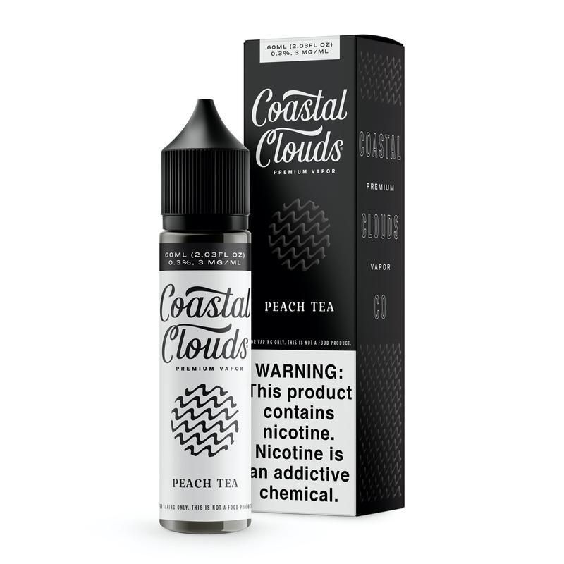 Peach Tea by Coastal Clouds Series 60mL With Packaging