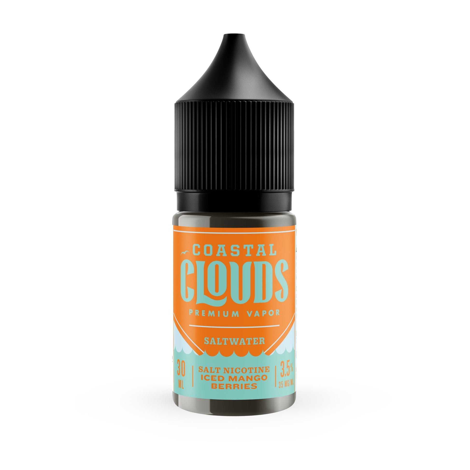 Mango Berries Ice by Coastal Clouds Salt Series E-Liquid 30mL (Salt Nic) Bottle