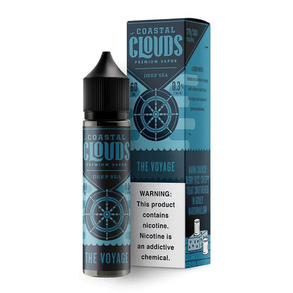 Strawberry Cream (The Voyage) by Coastal Clouds 60ml with packaging