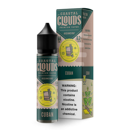 Tobacco by Coastal Clouds Series 60mL (Freebase) colored with Packaging