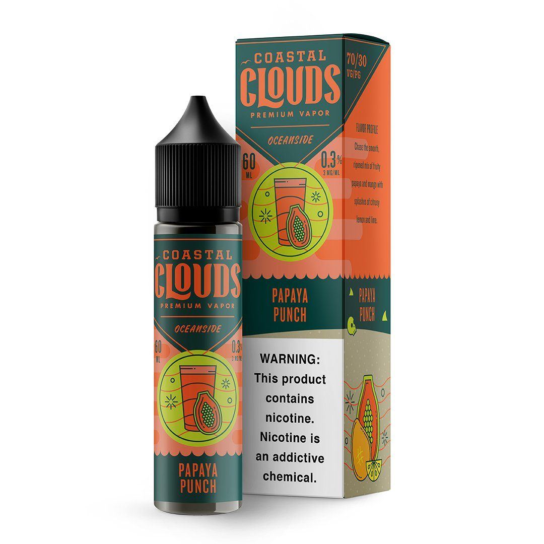 Tropical Lemonade by Coastal Clouds Series 60mL coolored with Packaging