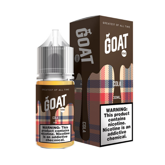 Cola by GOAT Salts Drip More 30mL 50mg With Packaging