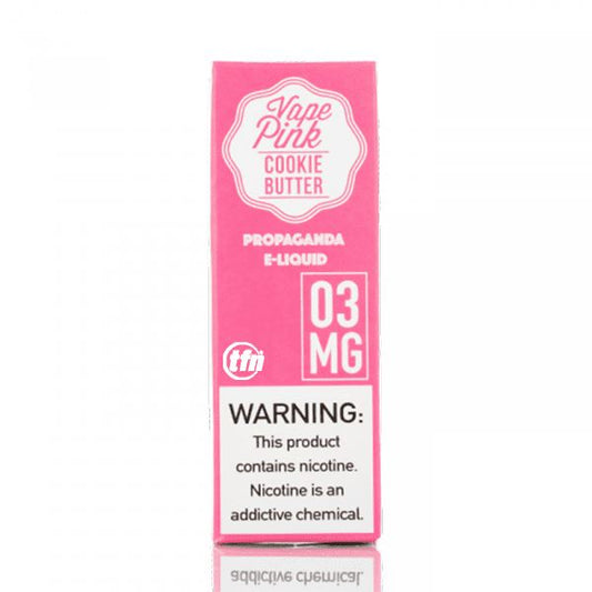 Cookie Butter by Vape Pink TFN Series 100ml Packaging