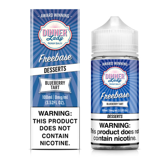 Dinner Lady - Blueberry Tart E-Juice, 100mL with Packaging
