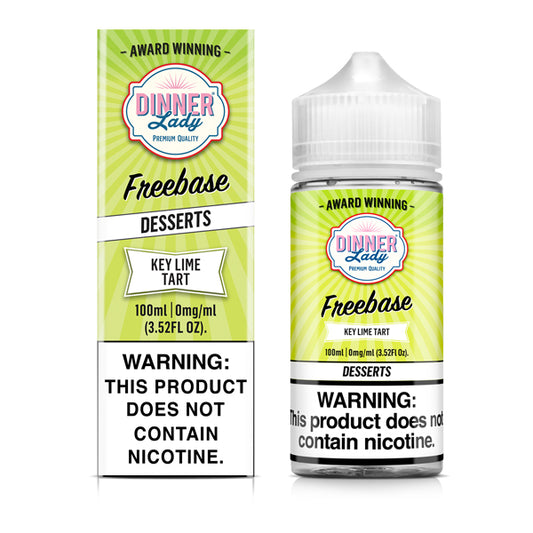 Dinner Lady - Key Lime Tart E-Juice, 100mL with Packaging