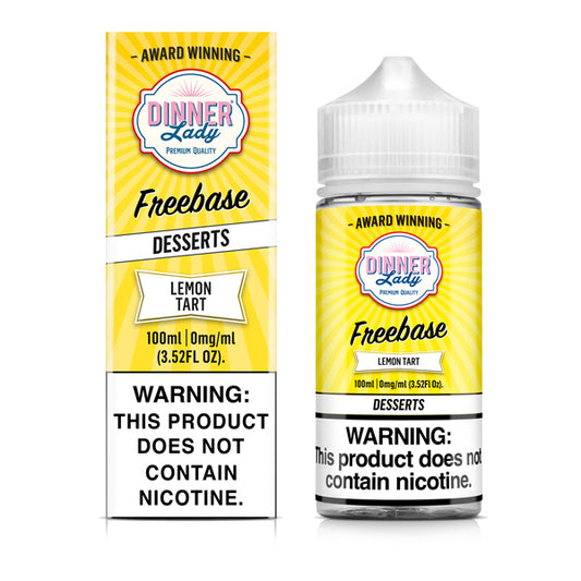 Dinner Lady - Lemon Tart E-Juice, 100mL with Packaging