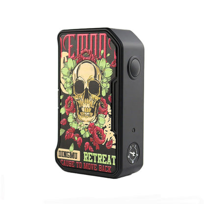 Dovpo MVV II Box Mod Skull Roses Black