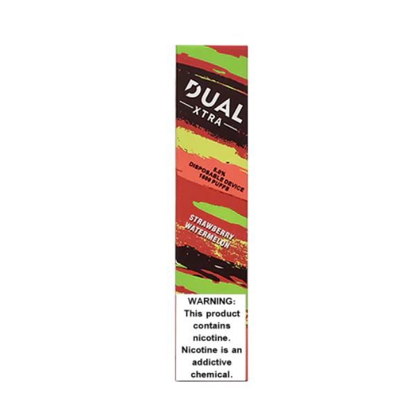 Dual Xtra Disposable | 1600 Puff Strawberry Watermelon Packaging