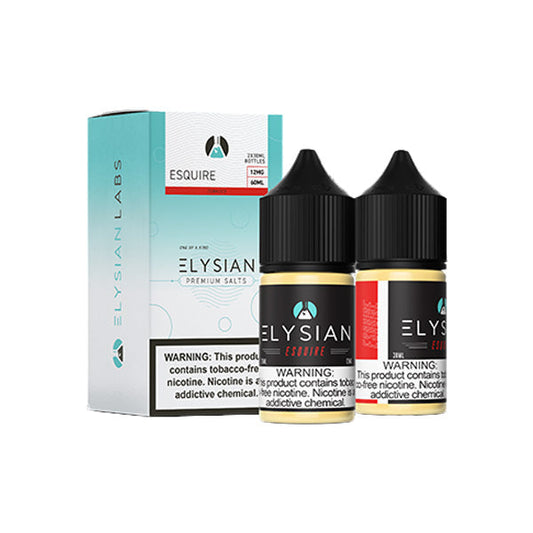 Esquire by Elysian Tobacco Salts Series | 60mL Success With Packaging