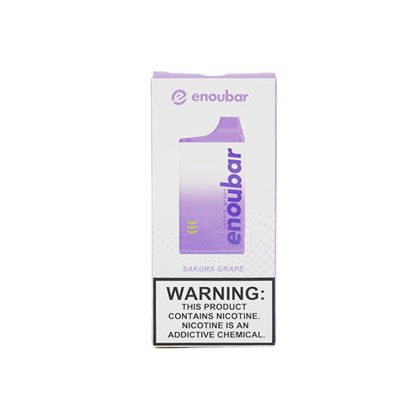 ENOU Bar Disposable | 6000 Puff | 13mL Sakura Grape Packaging