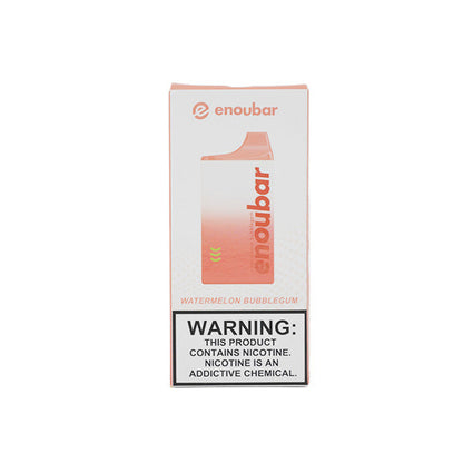 ENOU Bar Disposable | 6000 Puff | 13mL Watermelon Bubblegum Packaging	