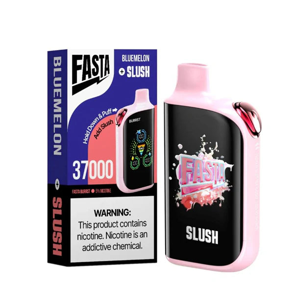 Fasta Burrst 37K Disposable, 25mL Bluemelon (Slush) with Packaging
