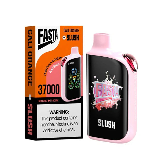 Fasta Burrst 37K Disposable, 25mL Cail Orange (Slush) with Packaging