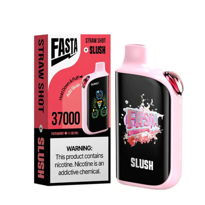 Fasta Burrst 37K Disposable, 25mL Straw Shot (Slush) with Packaging