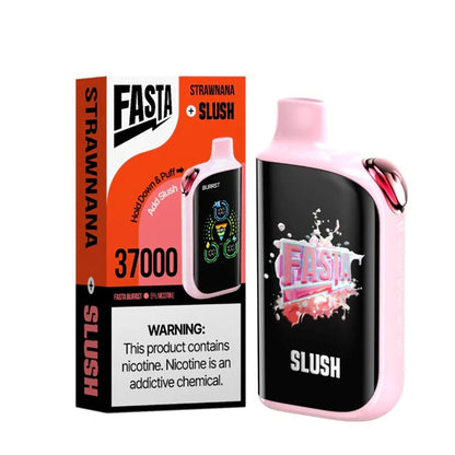 Fasta Burrst 37K Disposable, 25mL Strawnana (Slush) with Packaging
