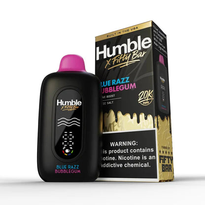 Fifty Bar Humble Edt. 20K Disposable Bluerazz Bubblegum