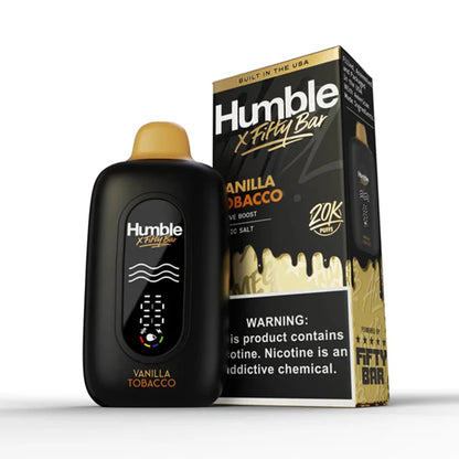 Fifty Bar Humble Edt. 20K Disposable Vanilla Tobacco