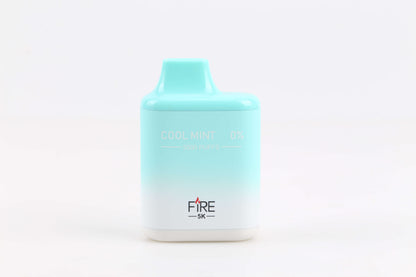 Fire Mega Disposable | 5000 Puffs | 12mL Cool Mint	0%