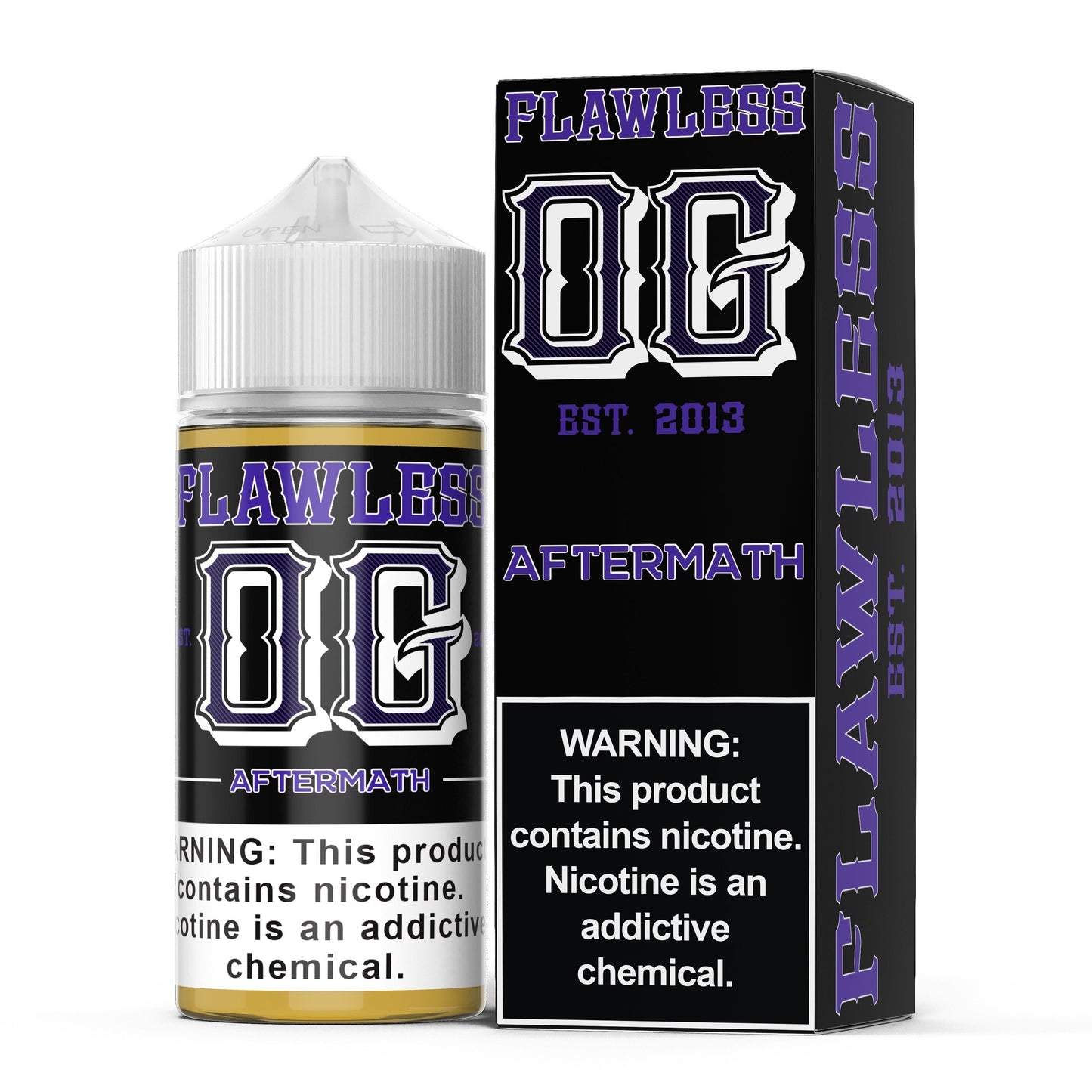 Aftermath by vaporbridge.com OG E-Liquid 100ml with Packaging