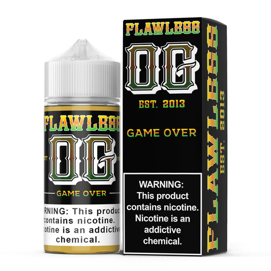 Game Over by vaporbridge.com OG E-Liquid 100ml with Packaging