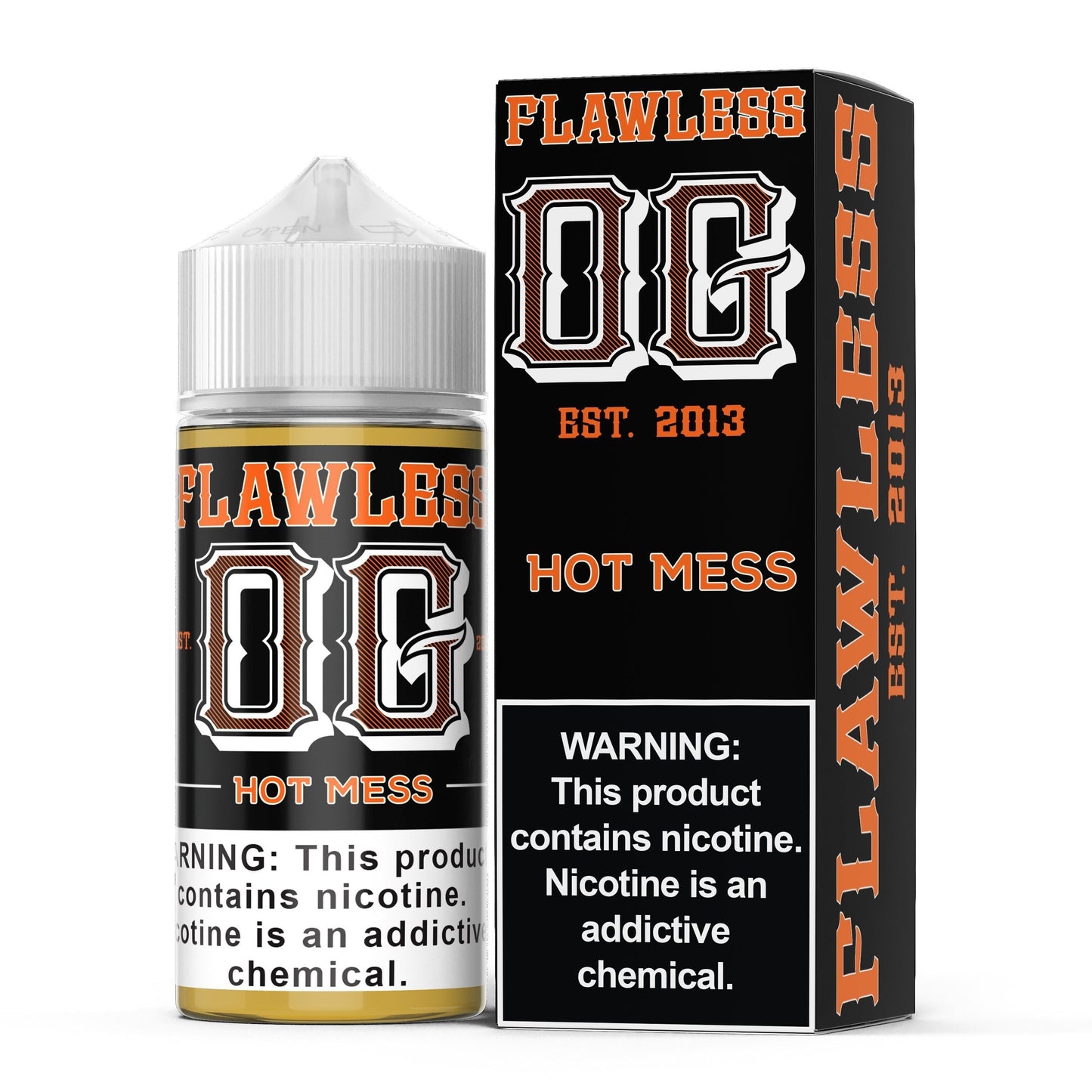 Hot Mess by vaporbridge.com OG E-Liquid 100ml with Packaging