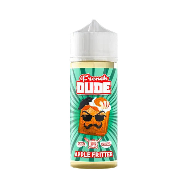 French Dude Series E-Liquid 100mL (Freebase) | Apple Fritter 