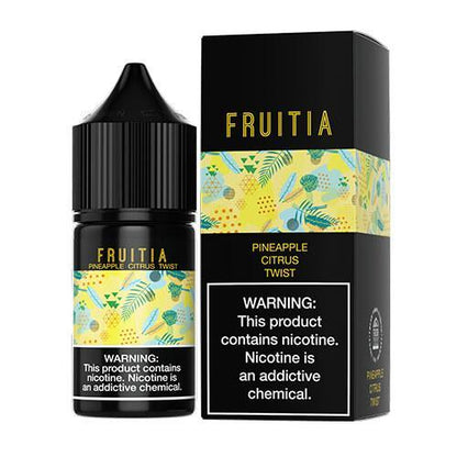 Pineapple Citrus Twist Fruitia by Fresh Farms Salt 30mL (Salt Nic) with Packaging