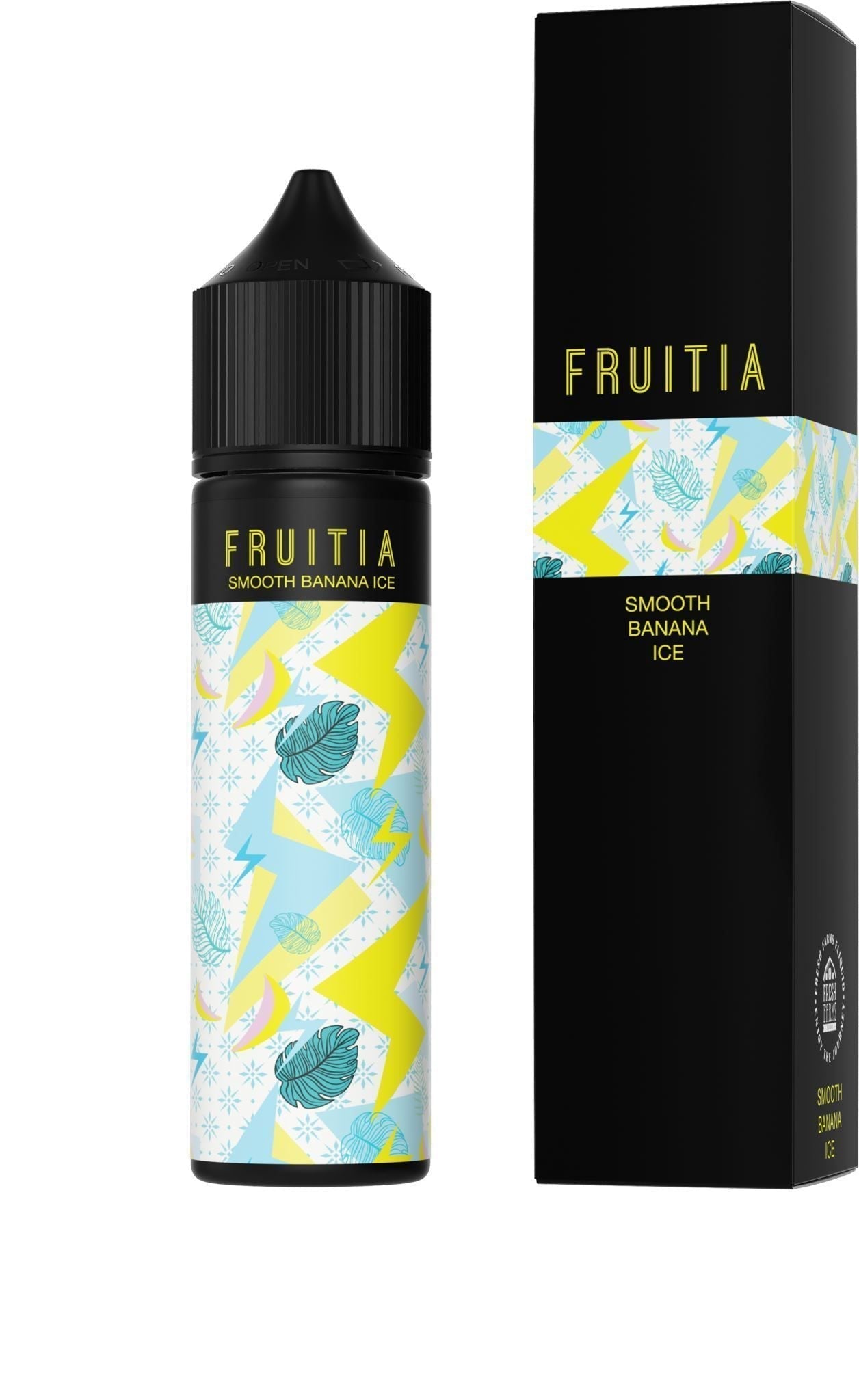 Banana Ice Fruitia by Fresh Farms eLiquid 60mL (Freebase) with Packaging