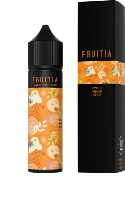 Sweet Peach Fruitia by Fresh Farms eLiquid 60mL (Freebase) with Packaging