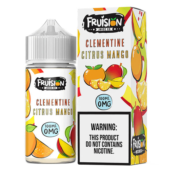 Clementine Citrus Mango by Frusion E-Juice 100mL (Freebase)  with Packaging