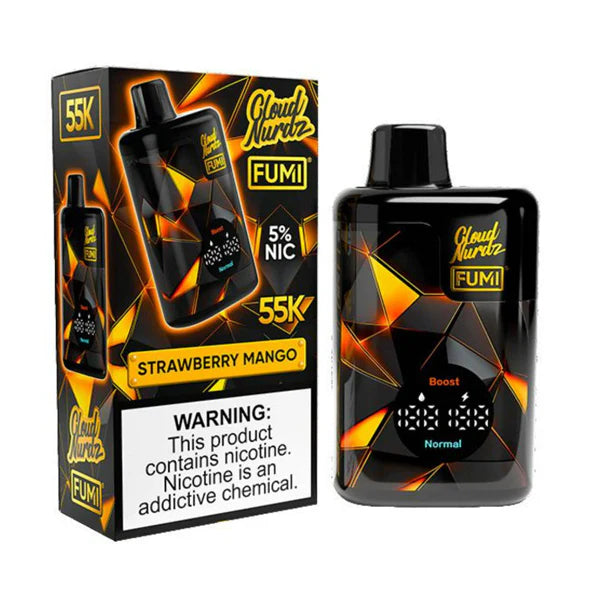 Fumi x Cloud Nurdz (Dispo) | (55000Puff) | (20mL) | Strawberry Mango