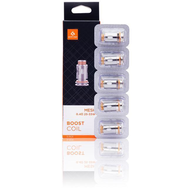 GeekVape Aegis Boost Coils (5-Pack) with packaging