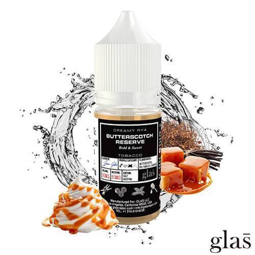 Butterscotch Grand Reserve by Glas BSX Salts TFN 30mL Bottle