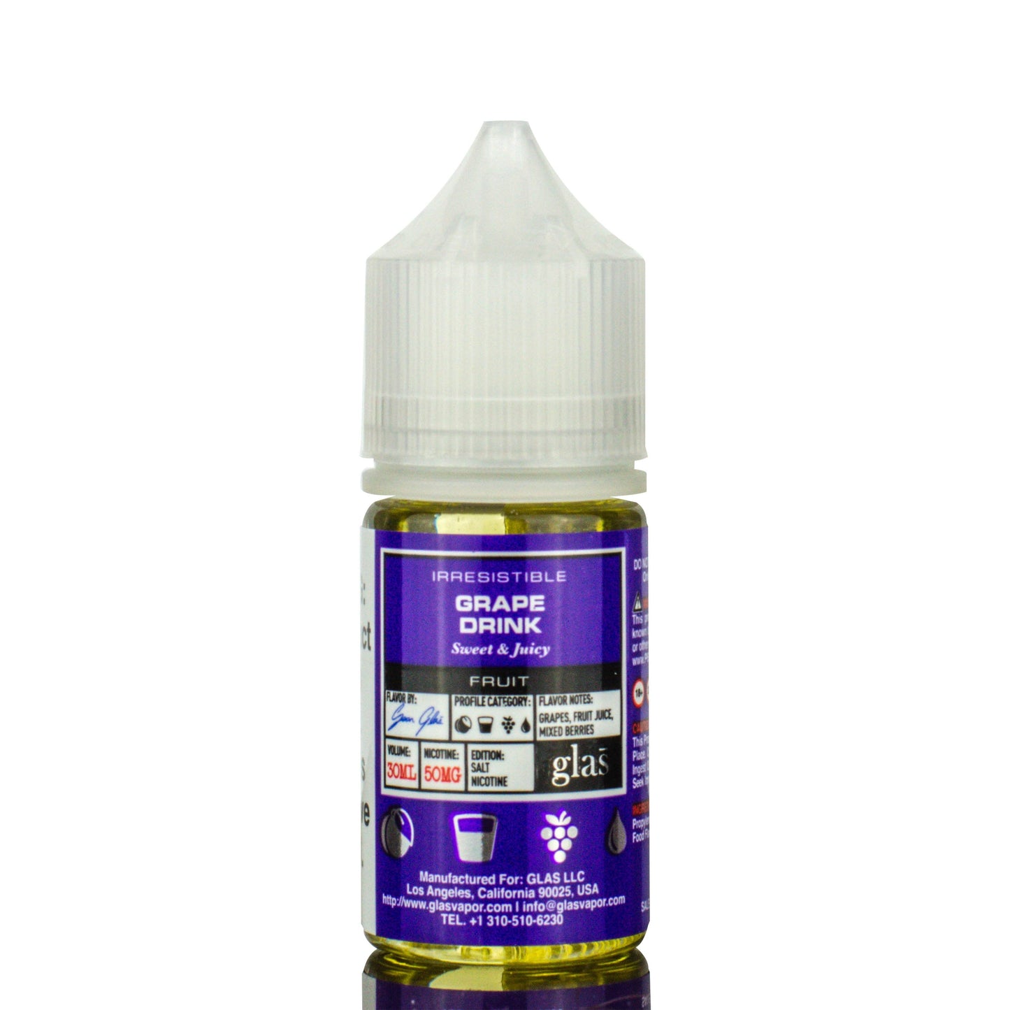 Grape Drink by Glas BSX Salts TFN 30mL Bottle