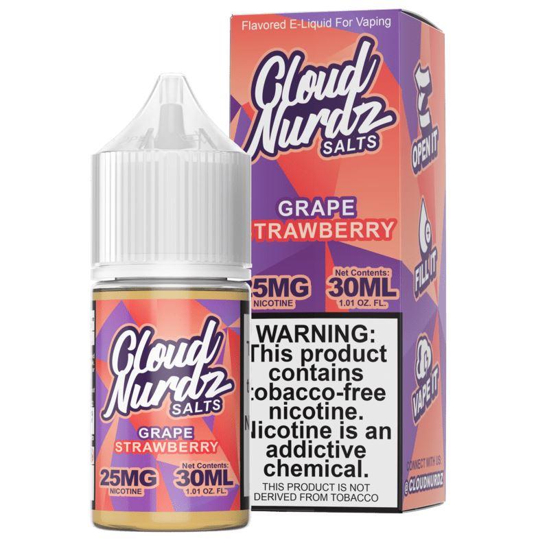 Grape Strawberry by Cloud Nurdz TFN Salts 30mL with Packaging