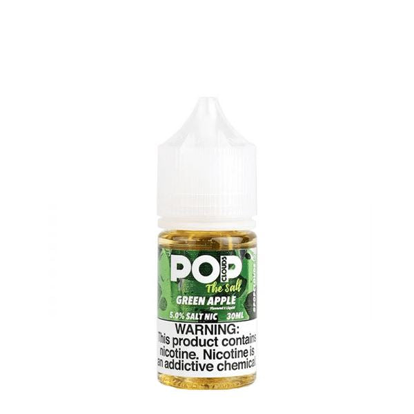 Green Apple by Pop Clouds Salt 30ML Bottle