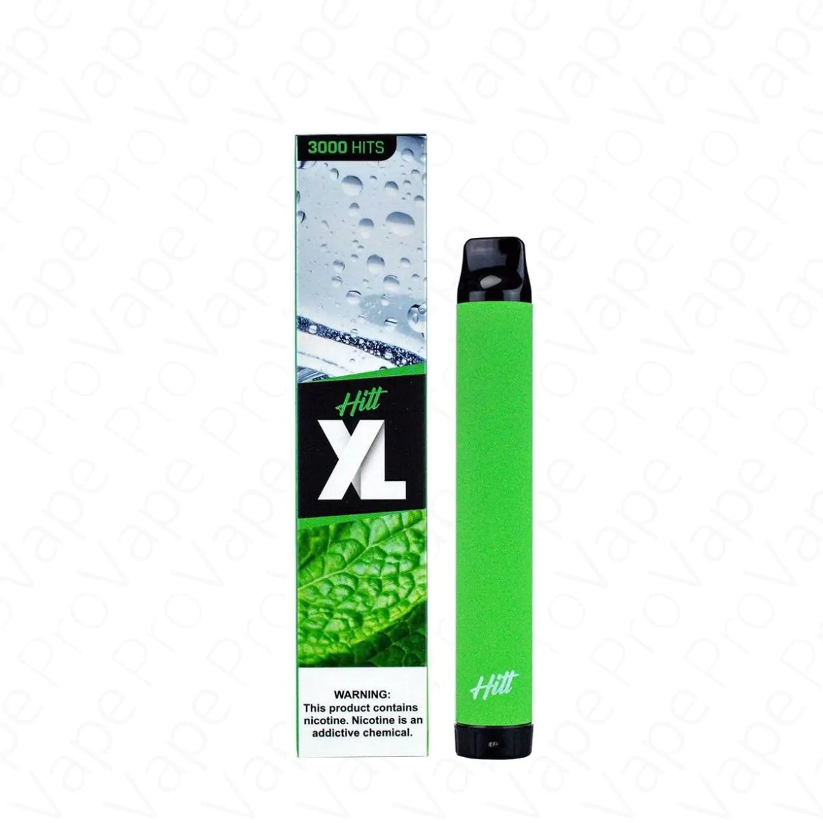 hitt-xl-disposable-3000-puffs Fresh Mint With Packaging