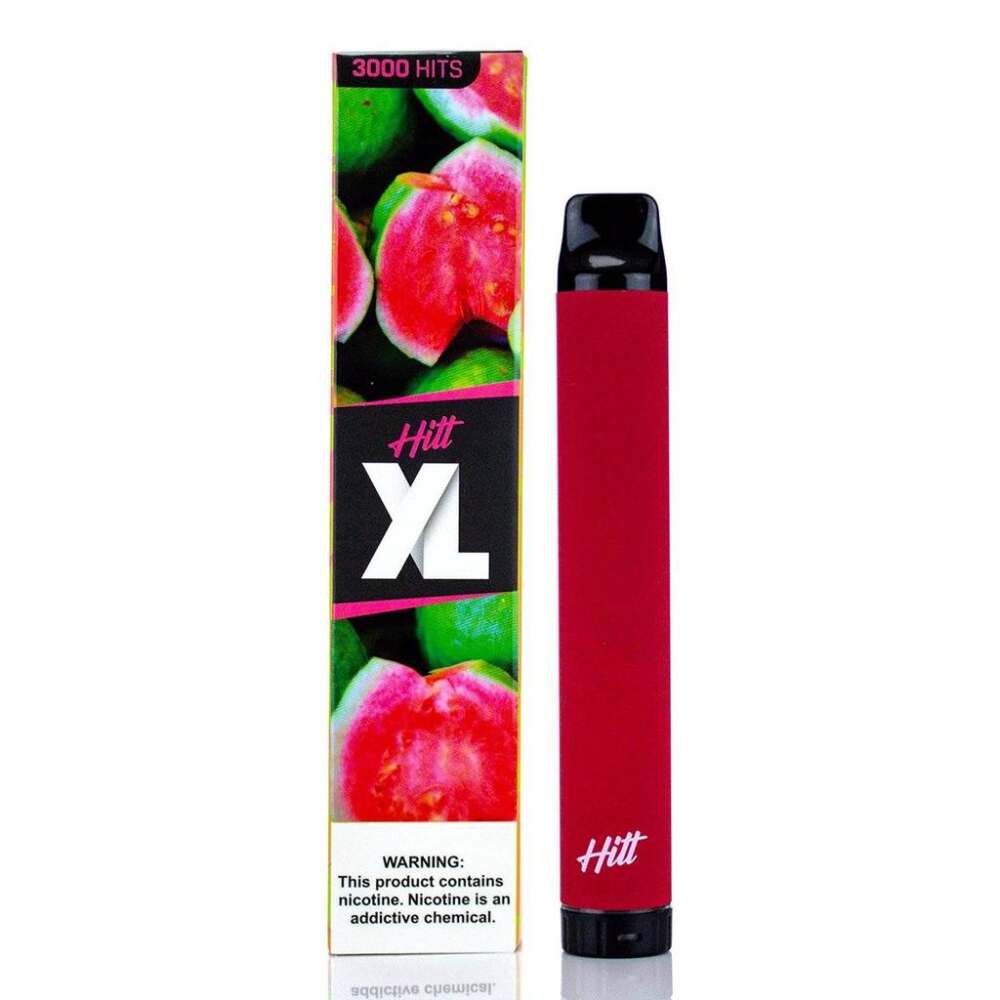 hitt-xl-disposable-3000-puffs Guava with Packaging