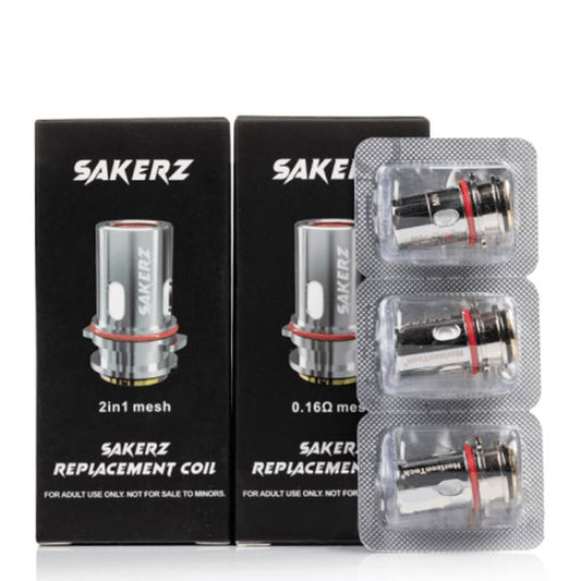 Horizon SAKERZ Coils (3-Pack) group photo with packaging