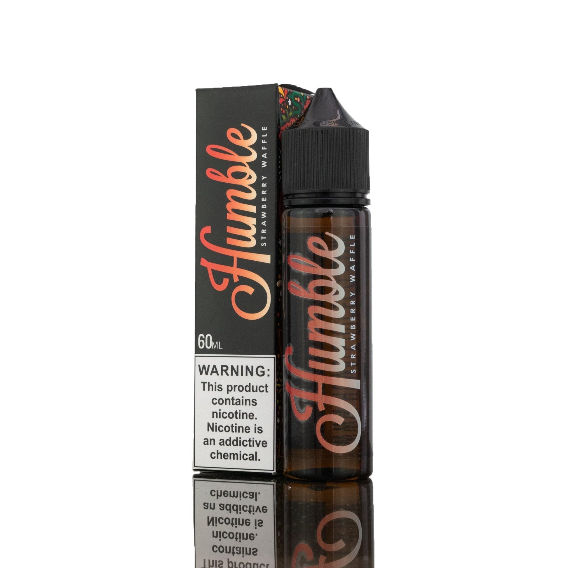 Humble Series E-Liquid | 60mL | (Freebase) | Strawberry Waffle with Packaging