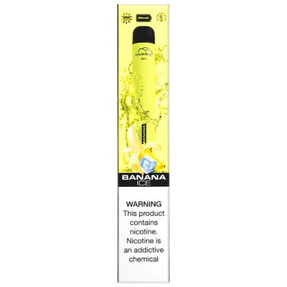 Hyppe Max Flow Disposable E-Cigs (Individual) Banana Ice Packaging